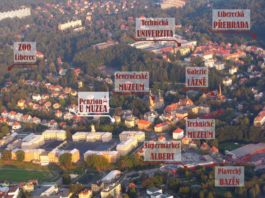 Wellness Penzion U Muzea Liberec Extérieur photo